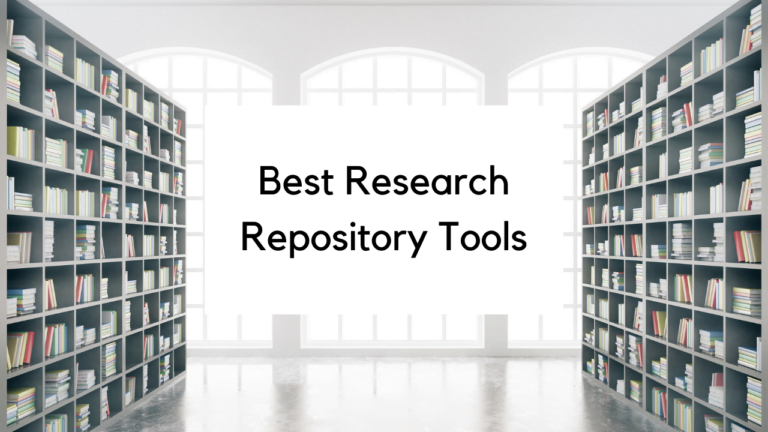 Best Research Repository Tools of 2022