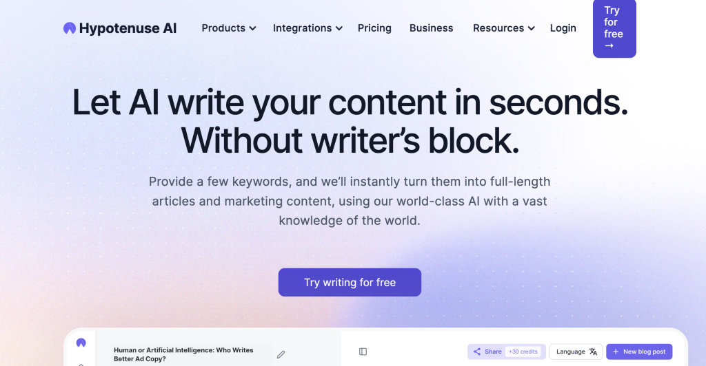 Auri.AI And 226 Other AI Tools For Writing