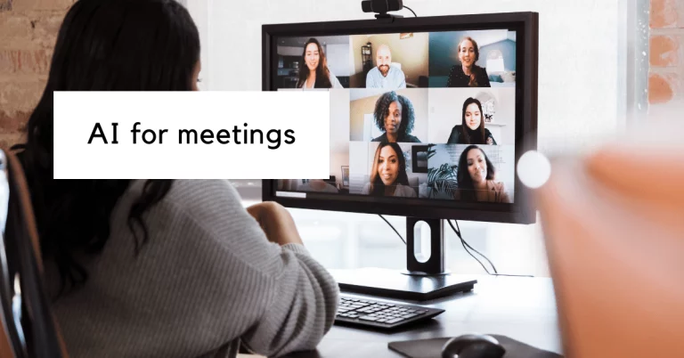 12 best AI tools to streamline your meetings