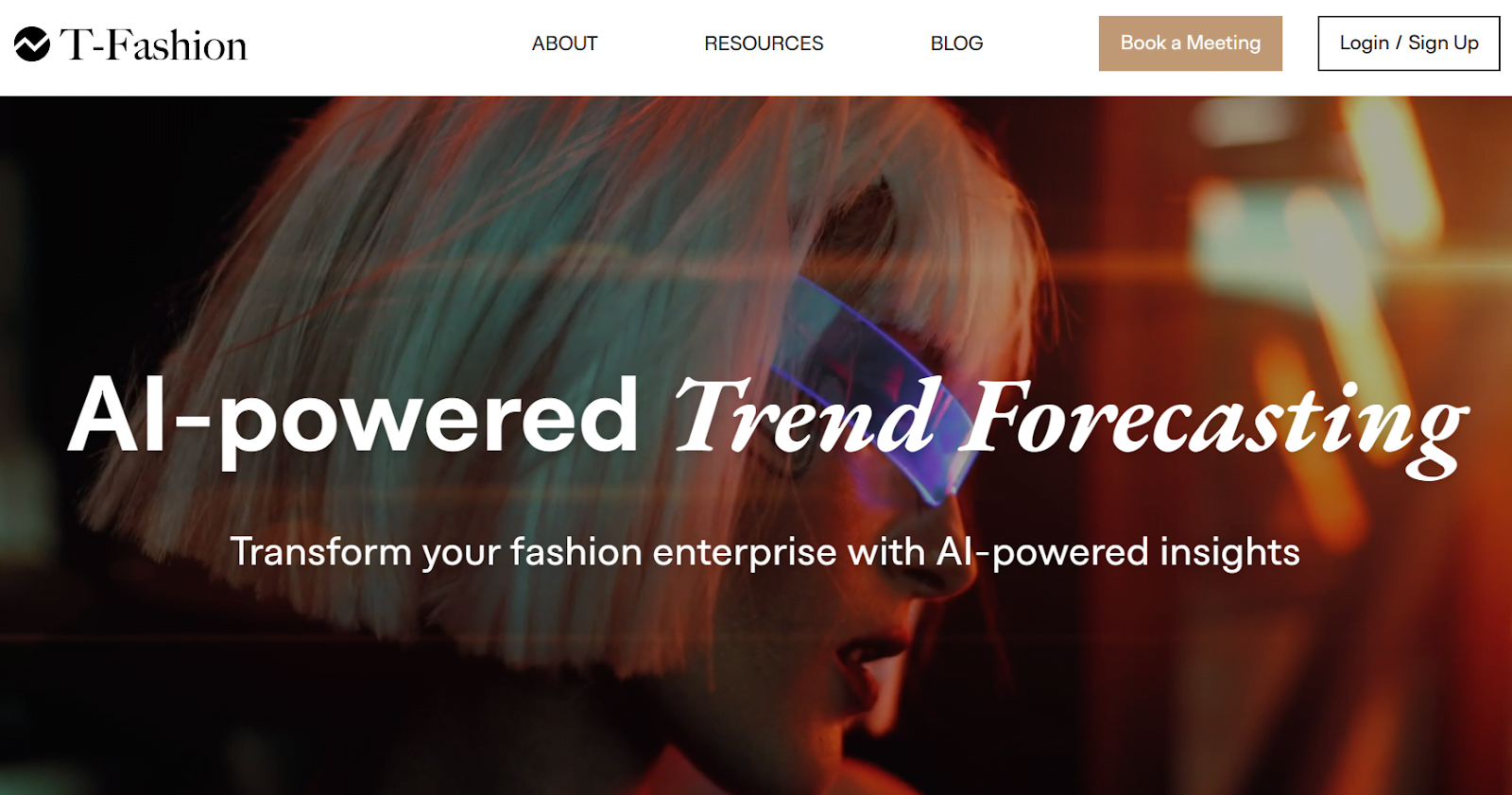 t-fashion - AI-powered trend forecasting