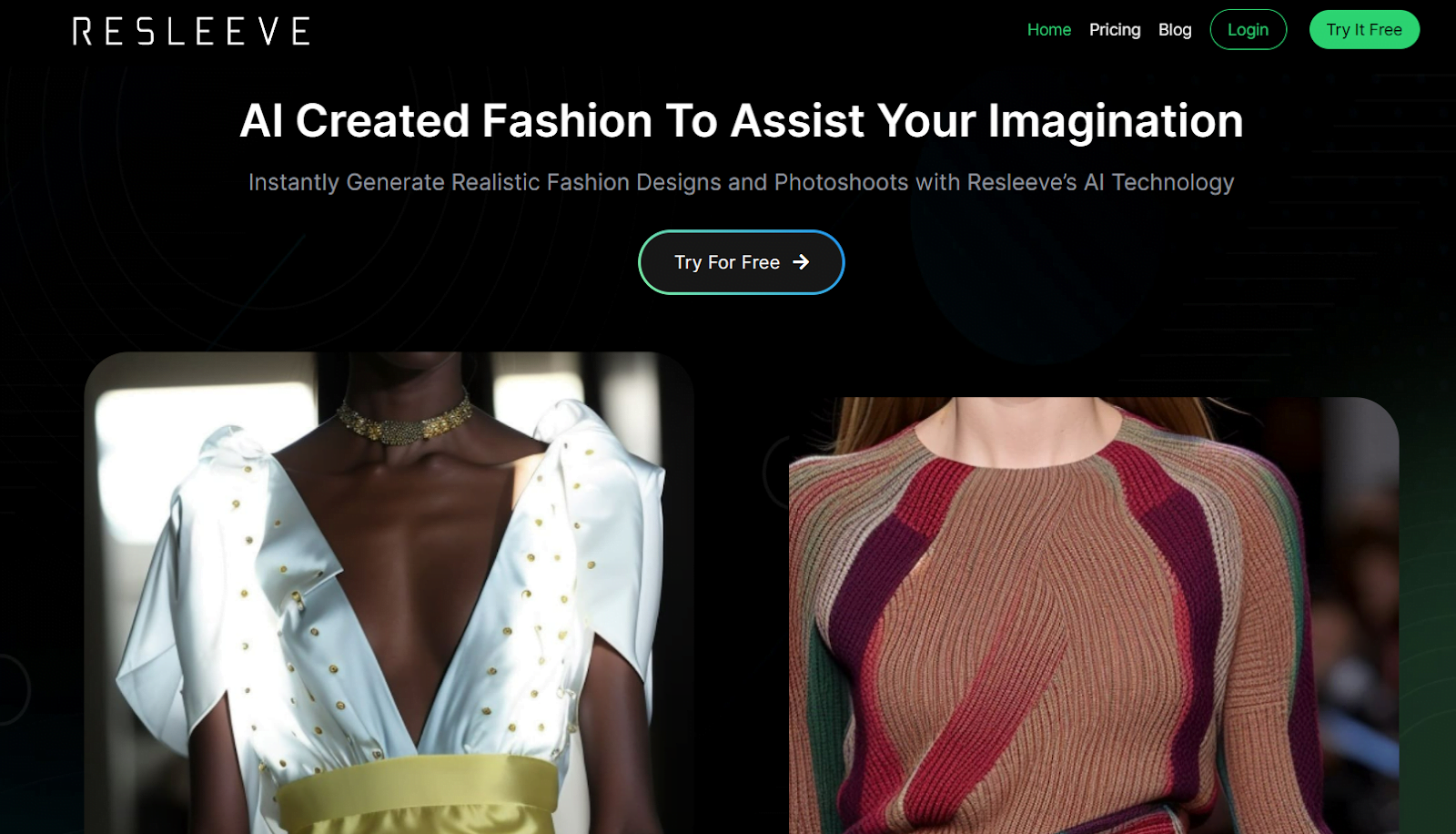 resleeve.ai - fashion design generator