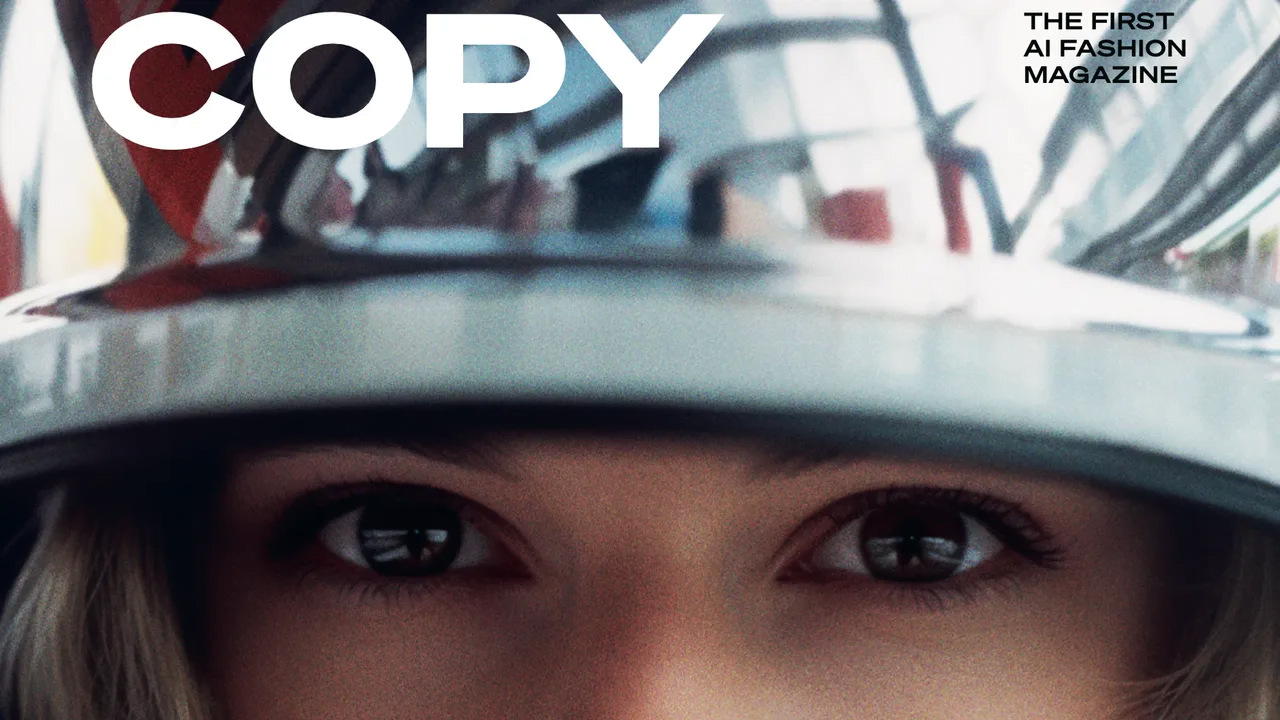 copy magazine - the first AI fashion magazine