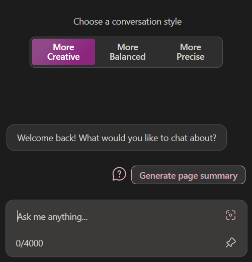 Bing Chat: Your AI-powered assistant in Microsoft Edge