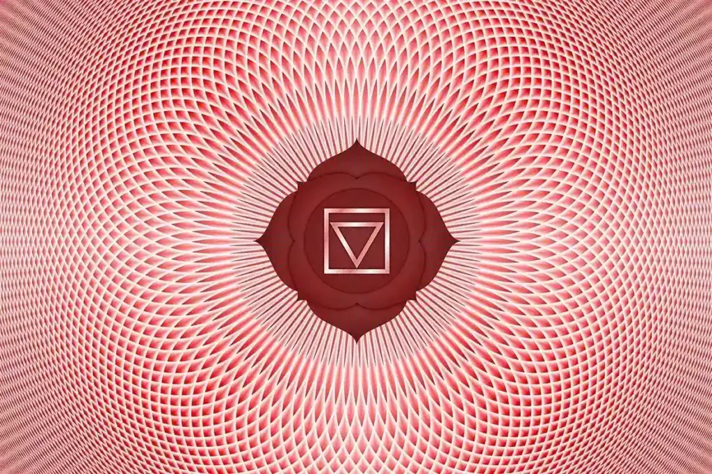 root chakra - red energy center 