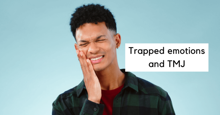 How trapped emotions manifest as TMJ pain