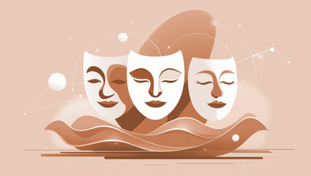 An illustration representing emotional wellness.