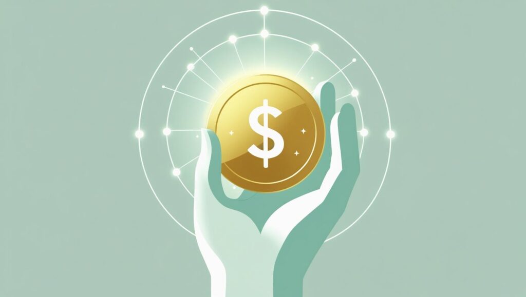 An illustration representing financial wellness.