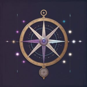 Illustration of a renaissance style astrolabe