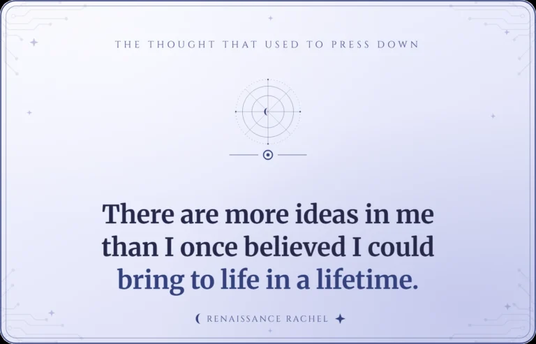 More ideas than I could do in a lifetime